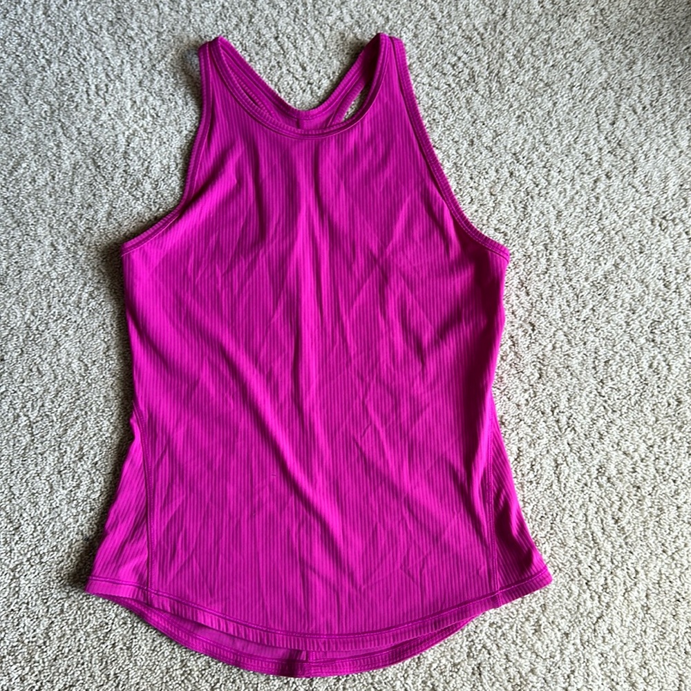Lululemon Base Pace Ribbed Tank Top
